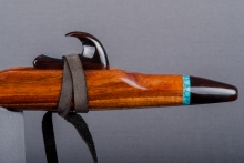 Koa Native American Flute, Minor, Mid F#-4, #J36F (13)